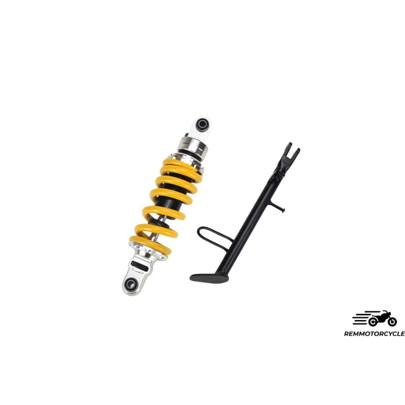 Shock absorber + short kickstand for Triumph 400X