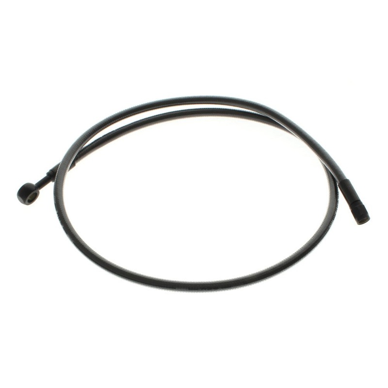 40in. Upper Front Brake Line with 10mm x 180 Degree Banjo – Black Pearl.