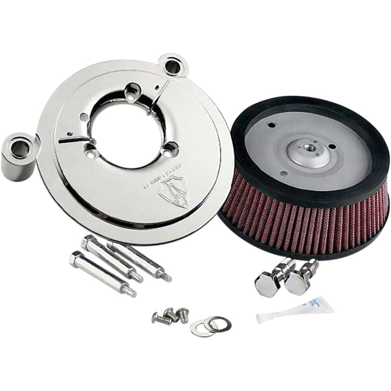 Big Sucker Stage 1 Air Cleaner, Chrome – 08-16 Touring / 16-17 FLST & FXDLS