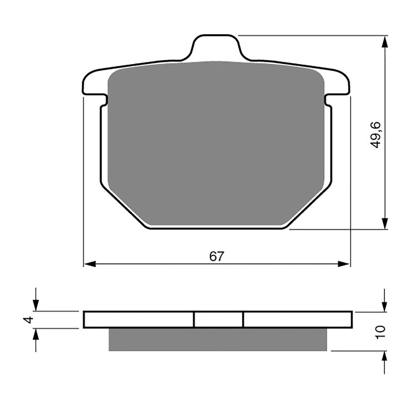 GOLDfren Brake Pads Sintered Sports GF079 – S3 ( PH03 )