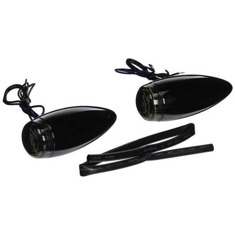 Kuryakyn Mini Bullet LED Indicators : BLACK