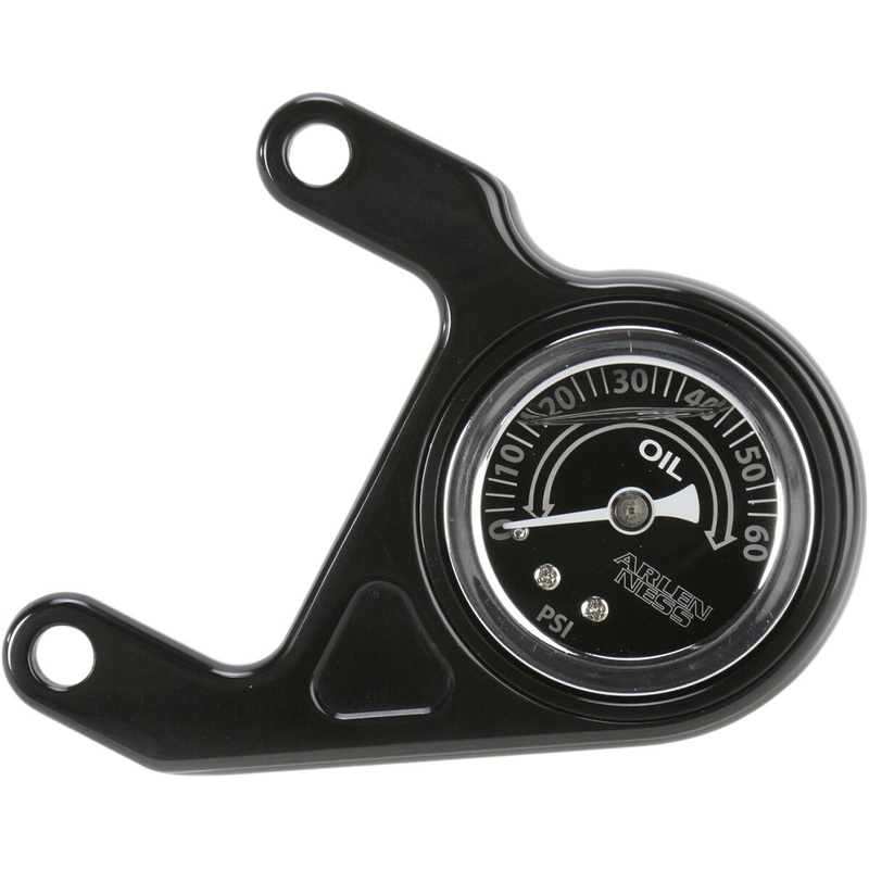 Radius Oil Pressure Gauge, Black –  84-99 Evo