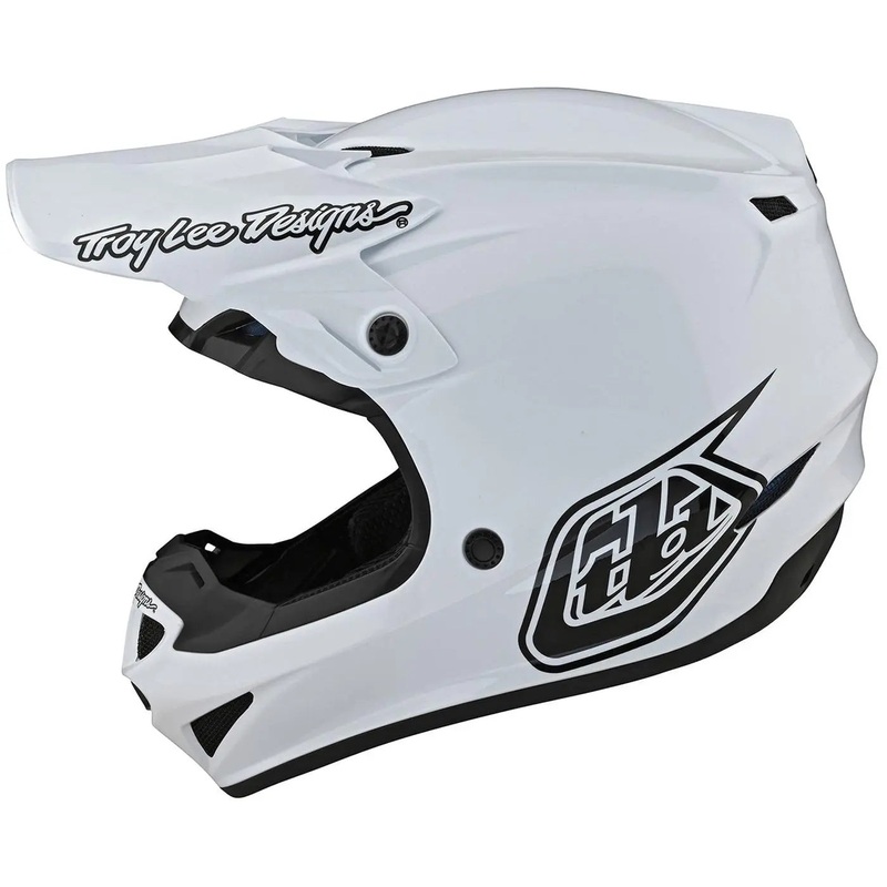Troy Lee Designs SE4 Polyacrylite Mono MX White