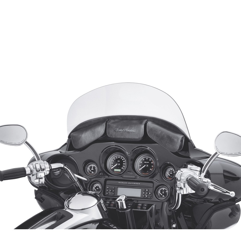 Harley Davidson 58900-11 Three-Pocket Batwing Fairing Pouch THREE-POCKET FAIRING POUCH