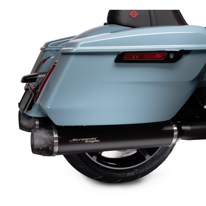 Harley-Davidson 64901365 Screamin’ Eagle Extreme Flow Titanium Slip-On Mufflers Screaming Eagle