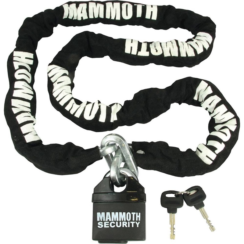 Mammoth Security Square Lock & Chain – 10 MM