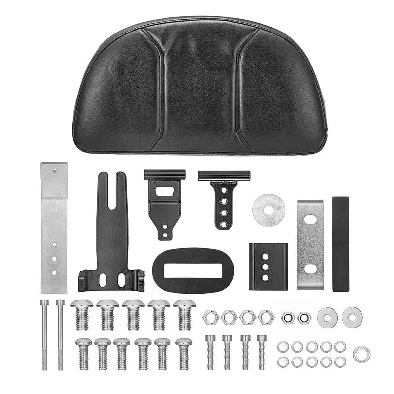 2015-2025 Can Am Spyder F3 / F3-S/ F3-T Black Driver Backrest Pad Smart Mount Kit
