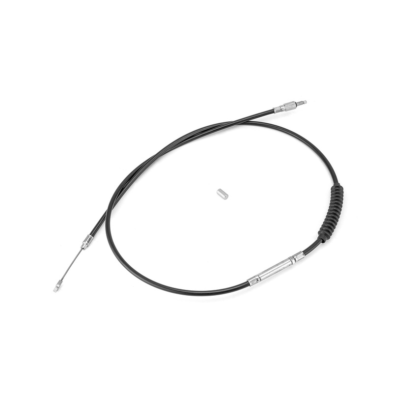 66 11/16″ Extended Length Stainless Steel Clutch Cable for Harley-Davidson Touring Dyna Softail