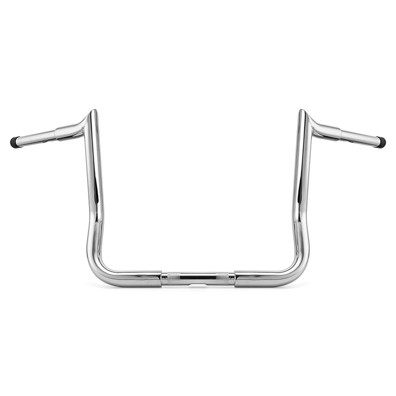 1986-2023 Harley Touring FLHT FLHX Rise 14″ Clamp 1″ Ape Hanger Meathook Handlebar