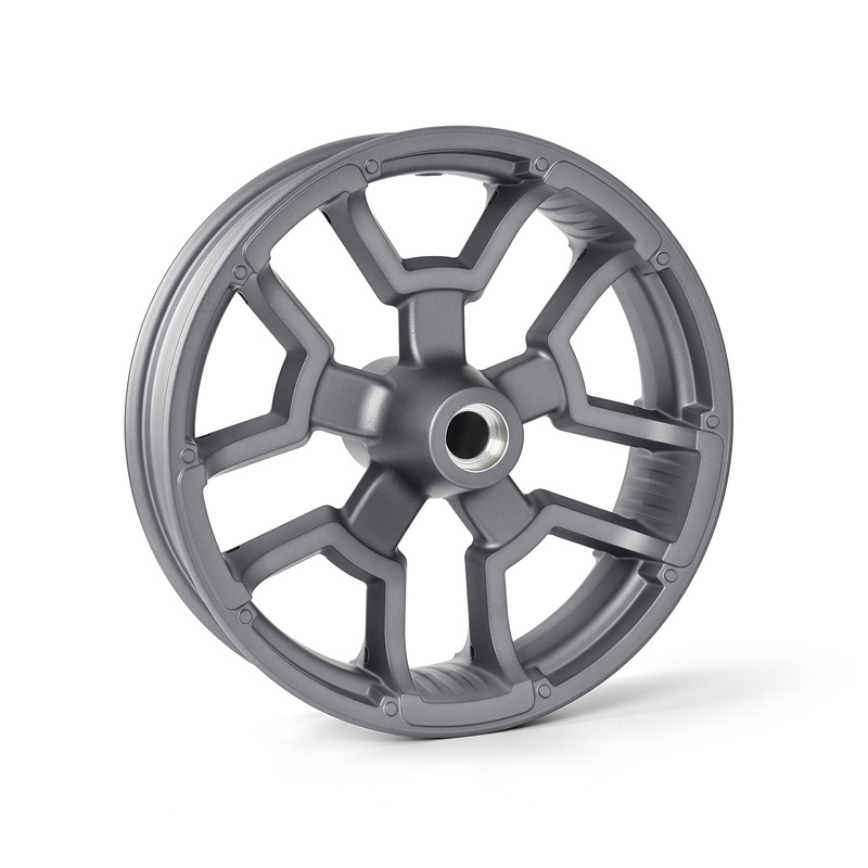 Harley Davidson 43300595 Seismic 18 in. Front Wheel KIT,FR WHL,SPLIT 5 SPK,GREY,18X4.5