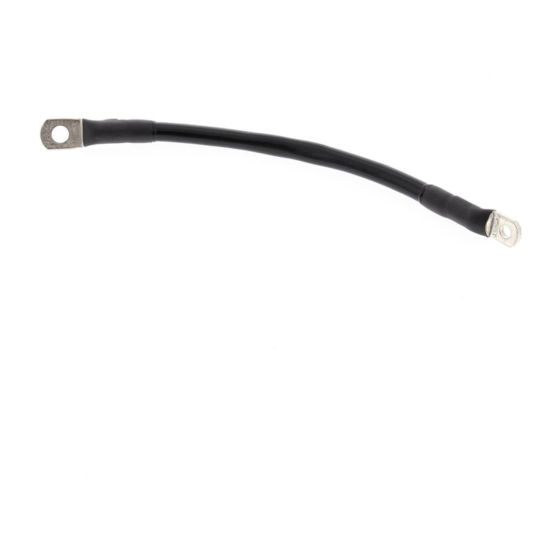 9in. Long Universal Battery Cable – Black