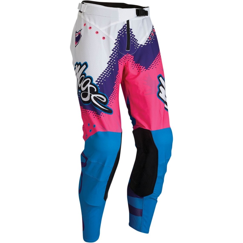 Moose Racing Agroid Trouser Pink / Blue / Purple
