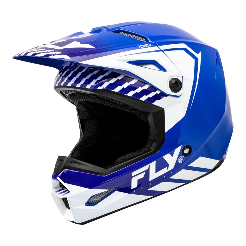 FLY Racing Kinetic Menace Helmet – Blue / White