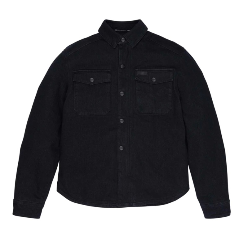Men’s Canyon Denim Overshirt, Black