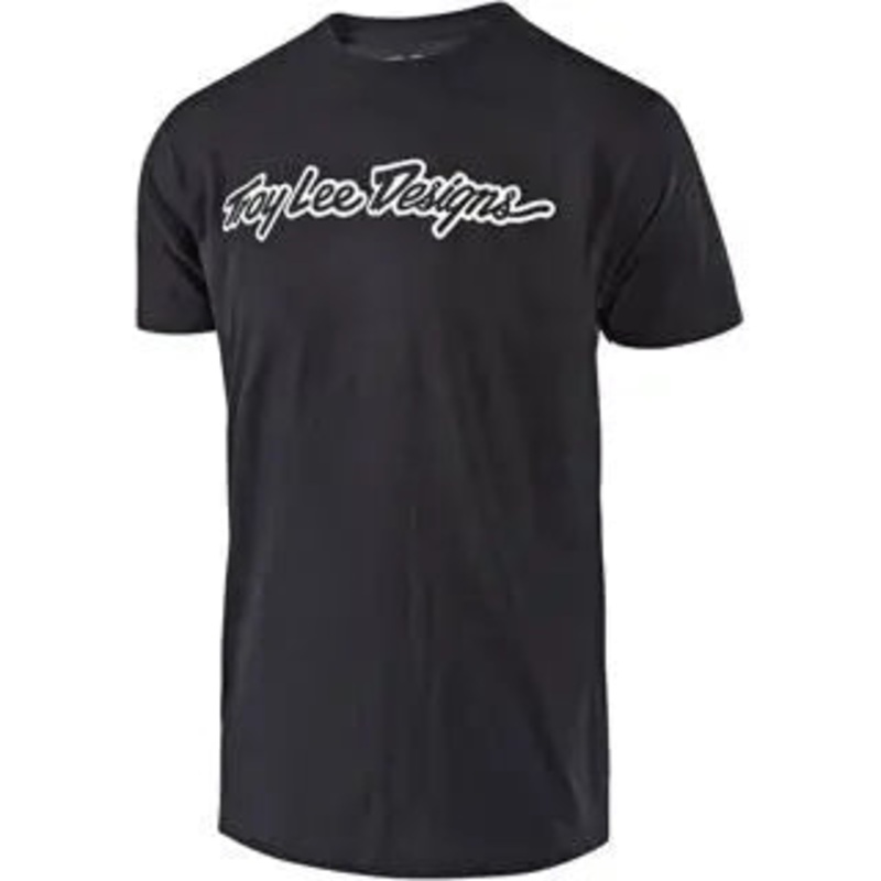 Troy Lee Designs Signature Tee Black
