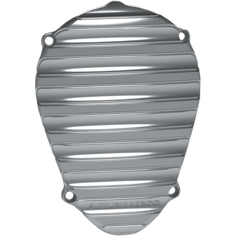 Finned Cam Cover for Thunderstroke Engines, Chrome – 14+ Indian