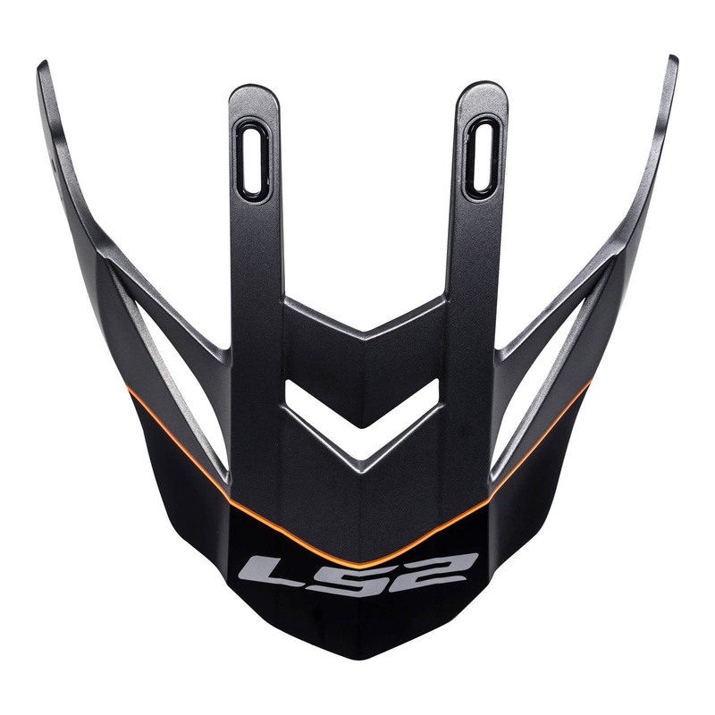 LS2 MX436 Pioneer Peak – Element Matte Titanium / Orange