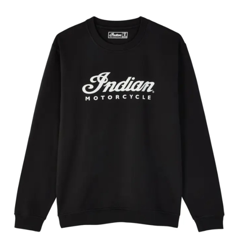 Men’s Essential Script Logo Sweatshirt, Black