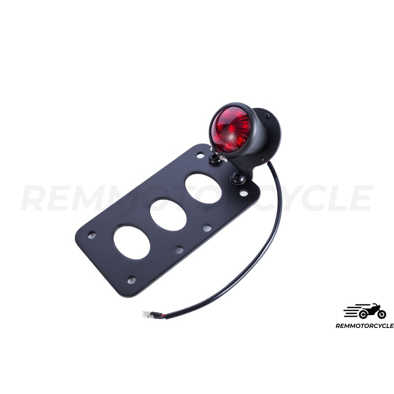 Rear Light with plate holder BATES