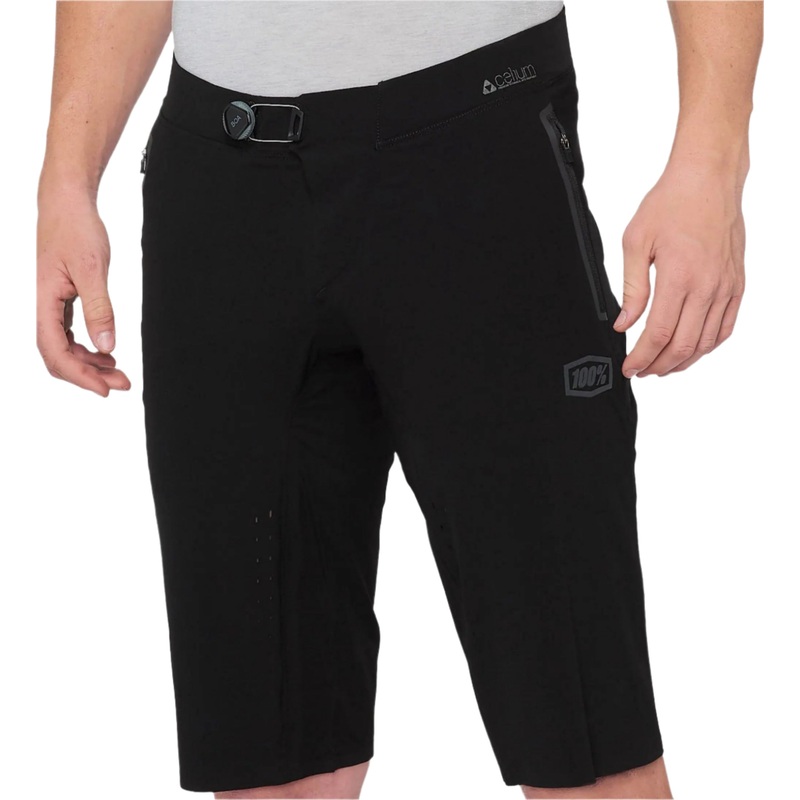 100% Celium Cycle Shorts Black