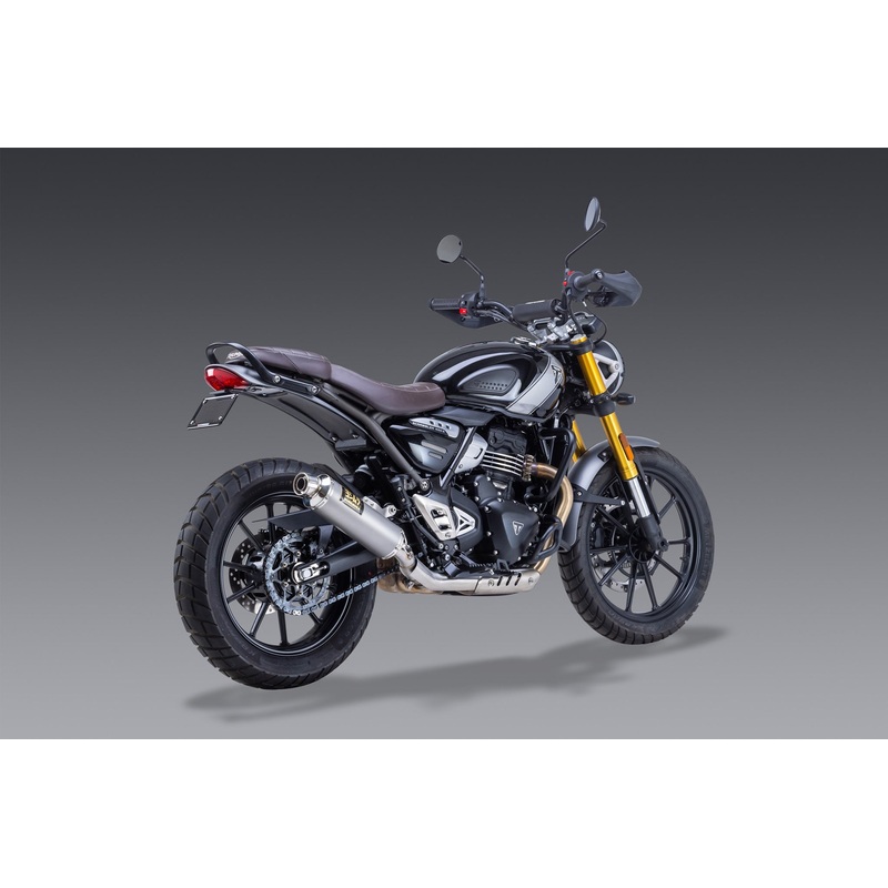 SPEED/SCRAMBLER 400 2024-25 GP-MAGNUM Stainless Slip-On, w/ Stainless Muffler