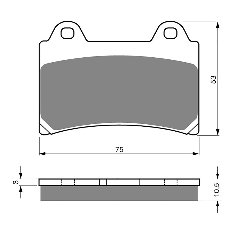 GOLDfren Brake Pads Sintered Sports GF073 – S3 ( PH39 )