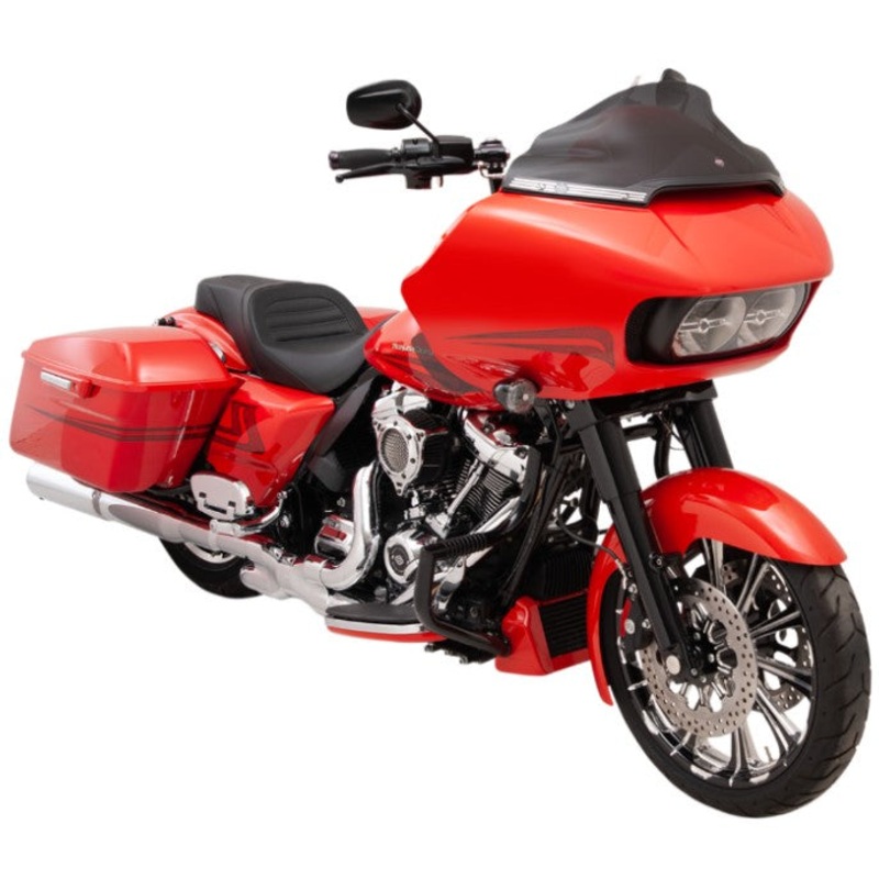 Klockwerks Flare Windshield – 9″ – Dark Smoke – For FLTR 2015-2024