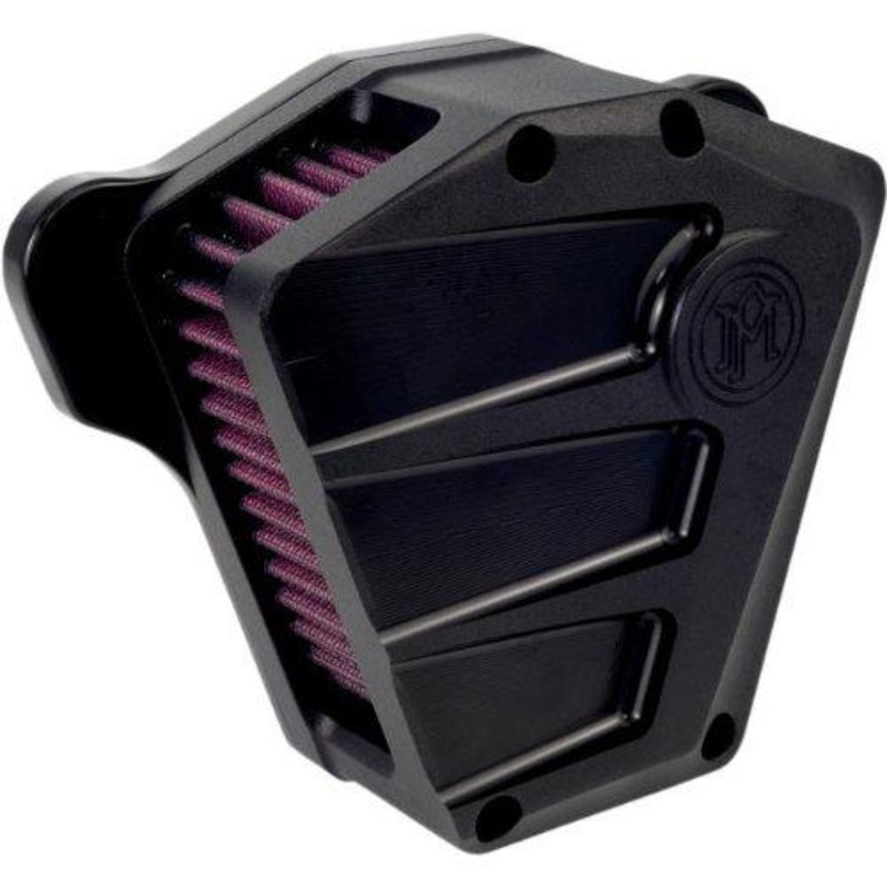 Performance Machine Scallop Air Cleaner – Black Ops 0206-2085-SMB