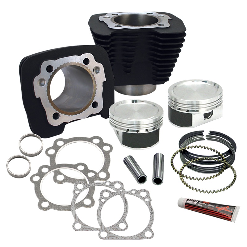 S&S Cycle – 883 To 1200 Conversion Kit Sportster 1986-2017 – Black