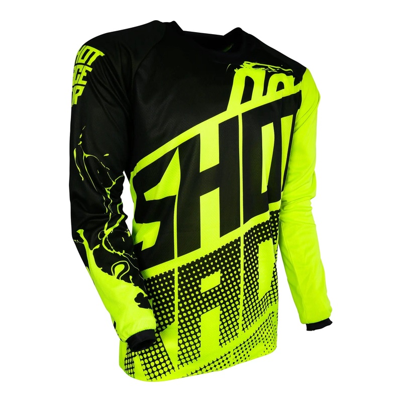 Shot Contact Venom MX Jersey Yellow