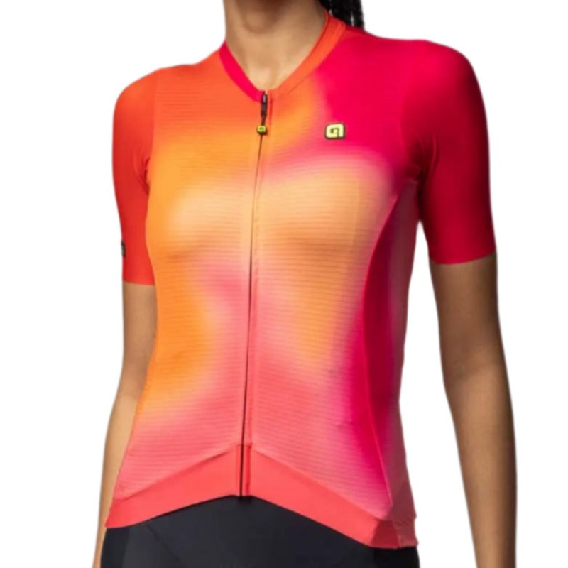 Ale Clothing Flash PR-E Ladies Short Sleeves Cycle Jersey Orange