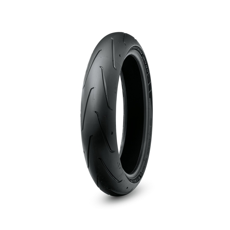 Harley Davidson 43100041 Michelin Scorcher Tire Series – Front Tire, 120/70R17 Blackwall – 17 in. Front TIRE,FR,120/70ZR17,MICHELIN