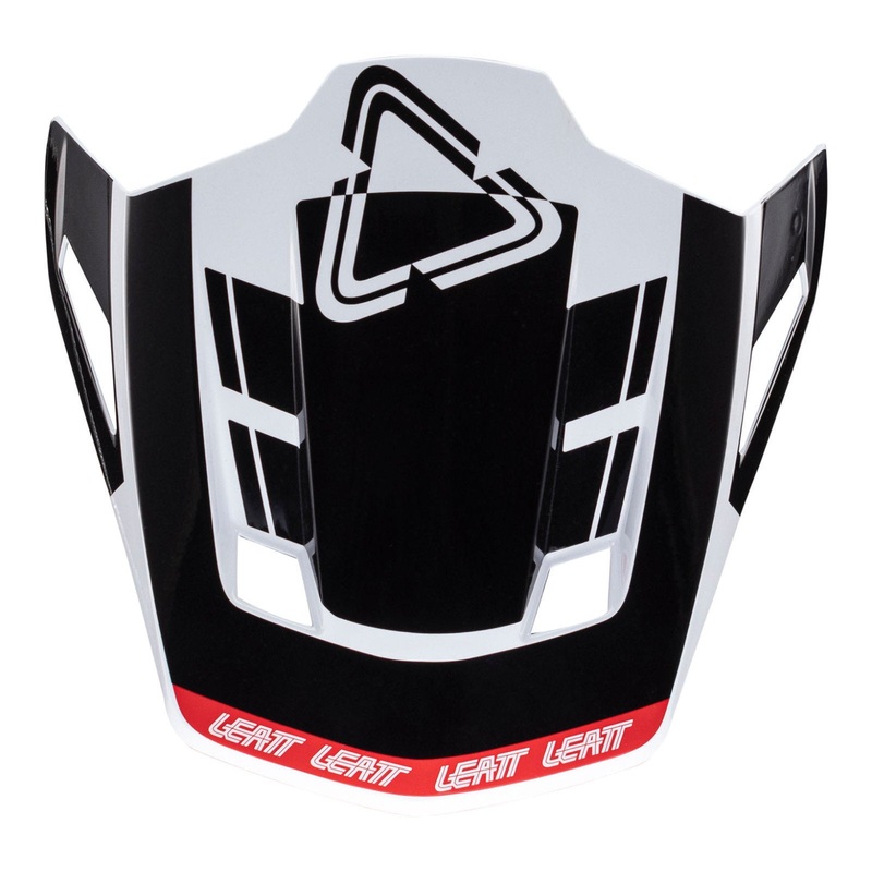 Leatt 7.5 Visor – Black / White