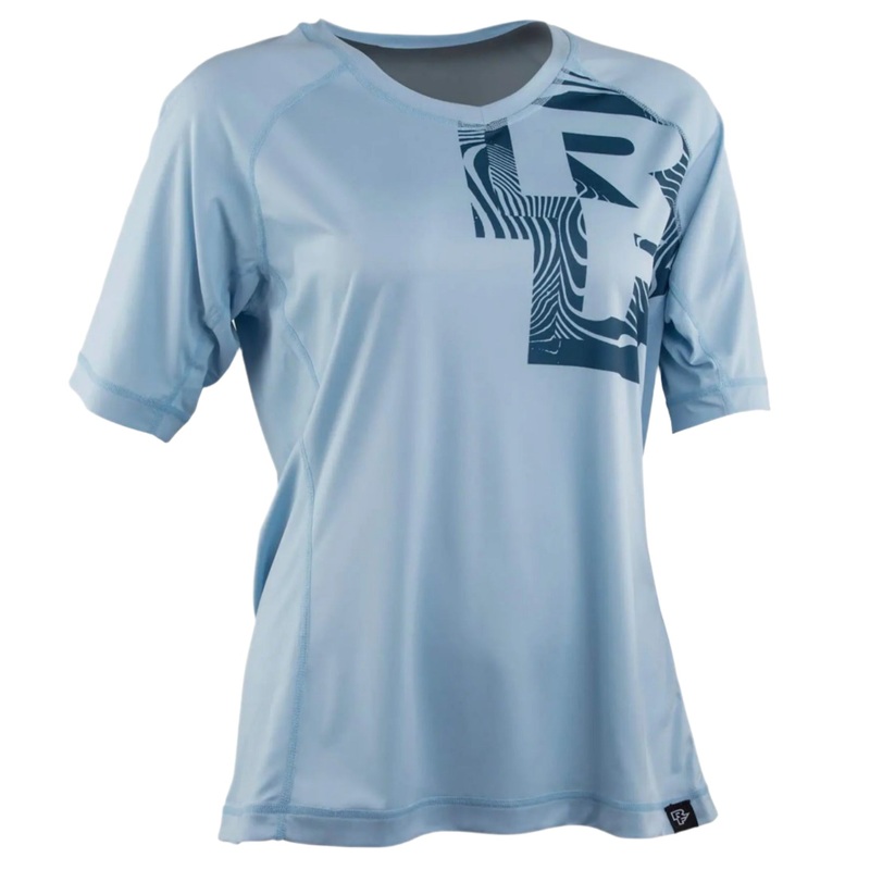 Race Face Nimby Ladies Short Sleeves Cycle Jersey Sky Blue