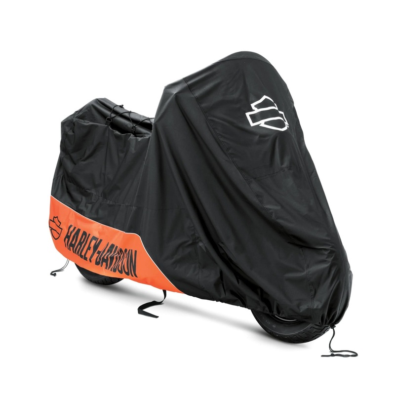 Harley Davidson 93100022 Indoor/Outdoor Motorcycle Cover OUTDOOR CVR,W/LOGO,VRSC,DYNA,SFTL