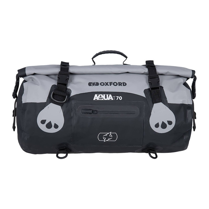 Oxford Roll Bag Aqua T70 – Black / Grey