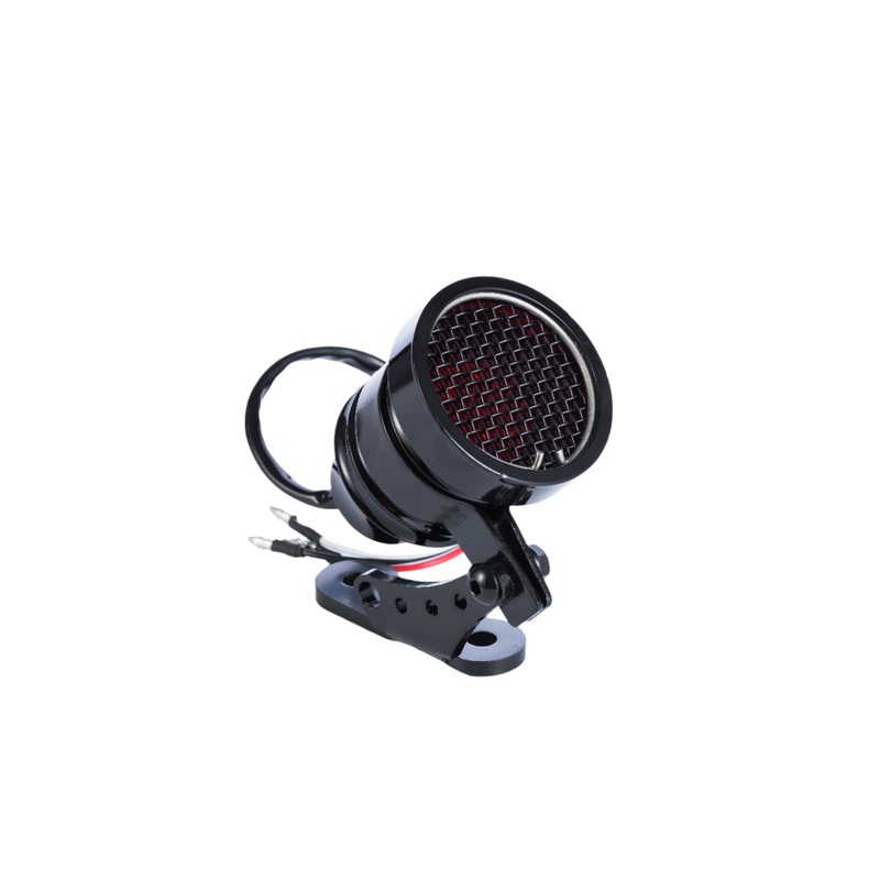 Taillight LED Aluminum Grid Black