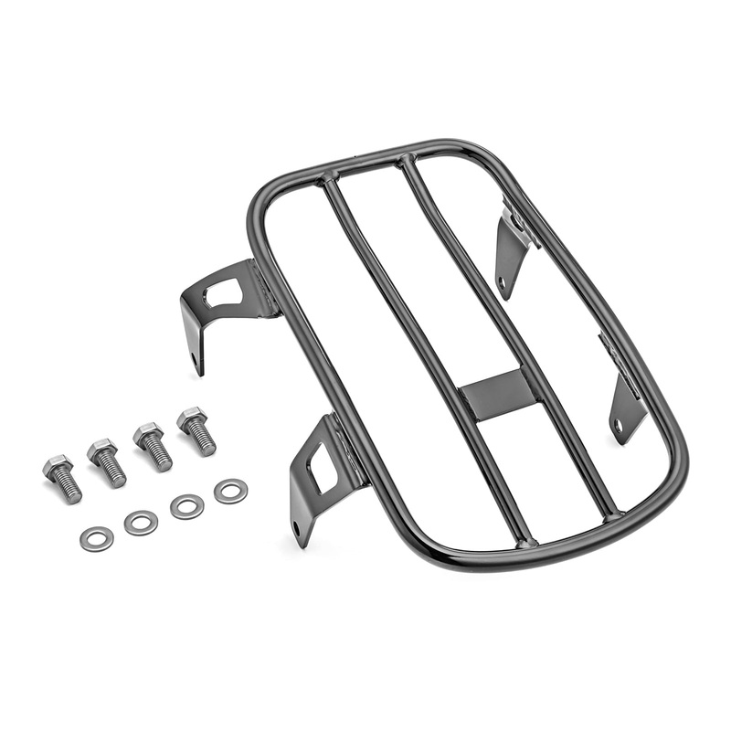 2018-UP Indian Scout Bobber Black Solo Seat Luggage Rack