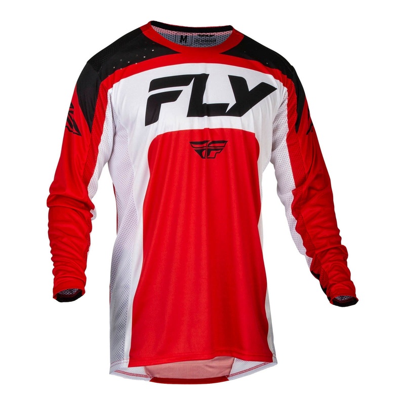 FLY Racing Lite Jersey – Red / White / Black