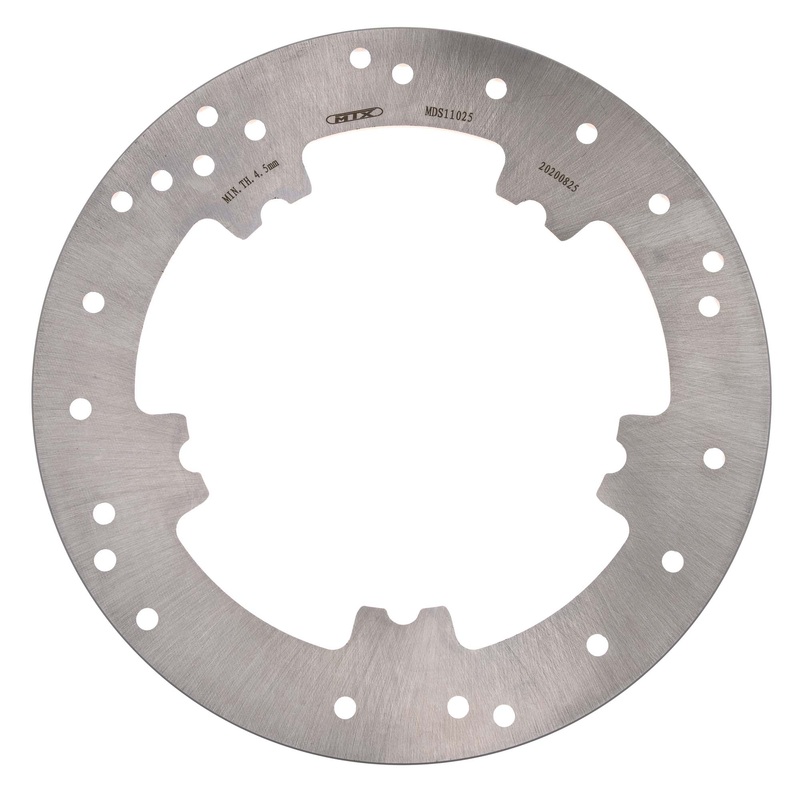 MTX Performance Brake Disc Front Solid Round Harley Davidson MD514 #11025