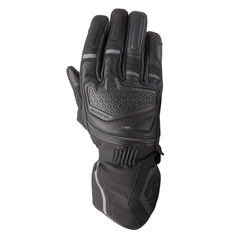 Oxford Vancouver 2.0 D2D Leather & Textile Gloves Black