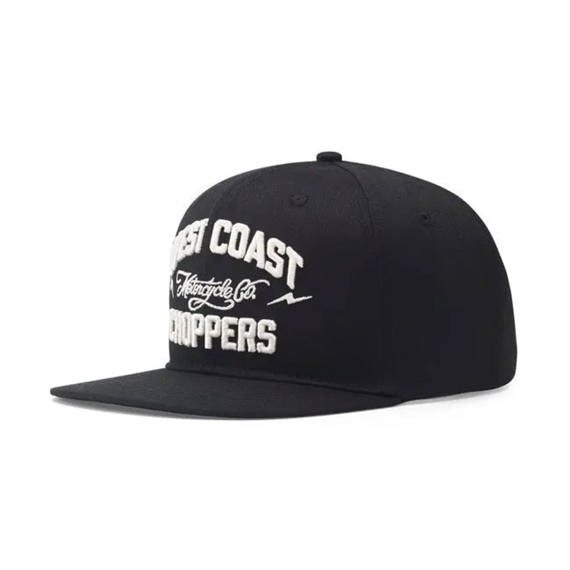 West Coast Choppers Motocycle Co. Flatbill Hat Black