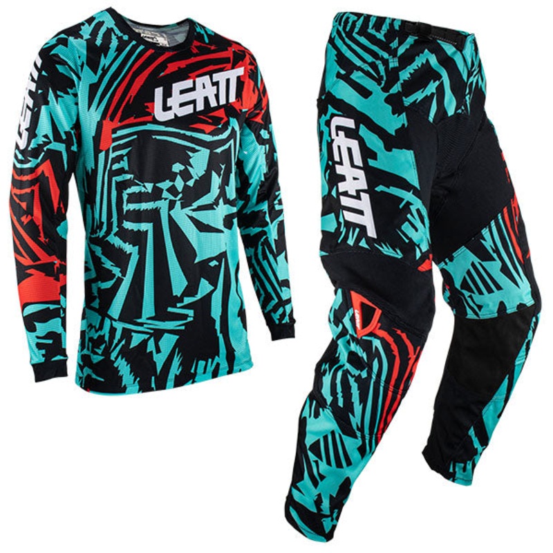 Leatt – Moto 3.5 Ride Jersey, Pant Combo (Youth)