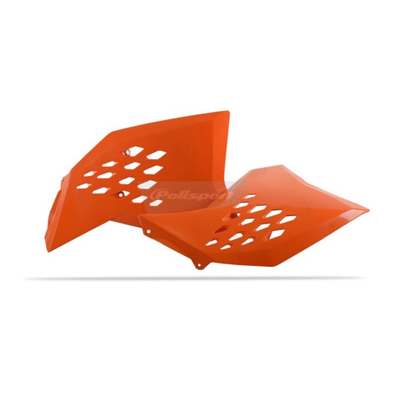 Polisport Radiator Scoops KTM SX ’07-’10 /EXC ’08-’11 Orange