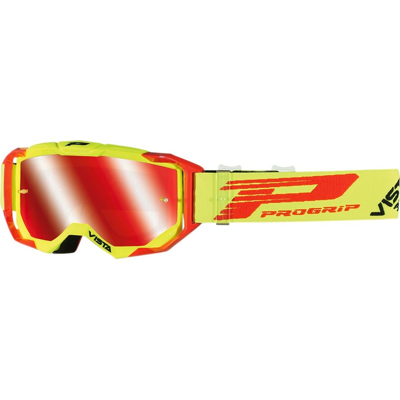 Pro Grip Goggles Vista MX America Light Sensitive 3303 Fluo Yellow / Red