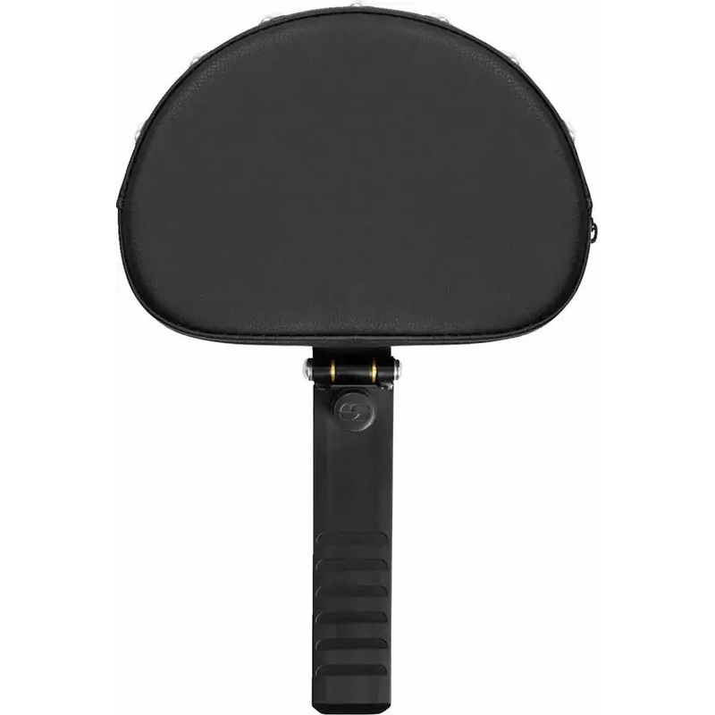 Saddlemen Mini Contoured Studded Backrest Black