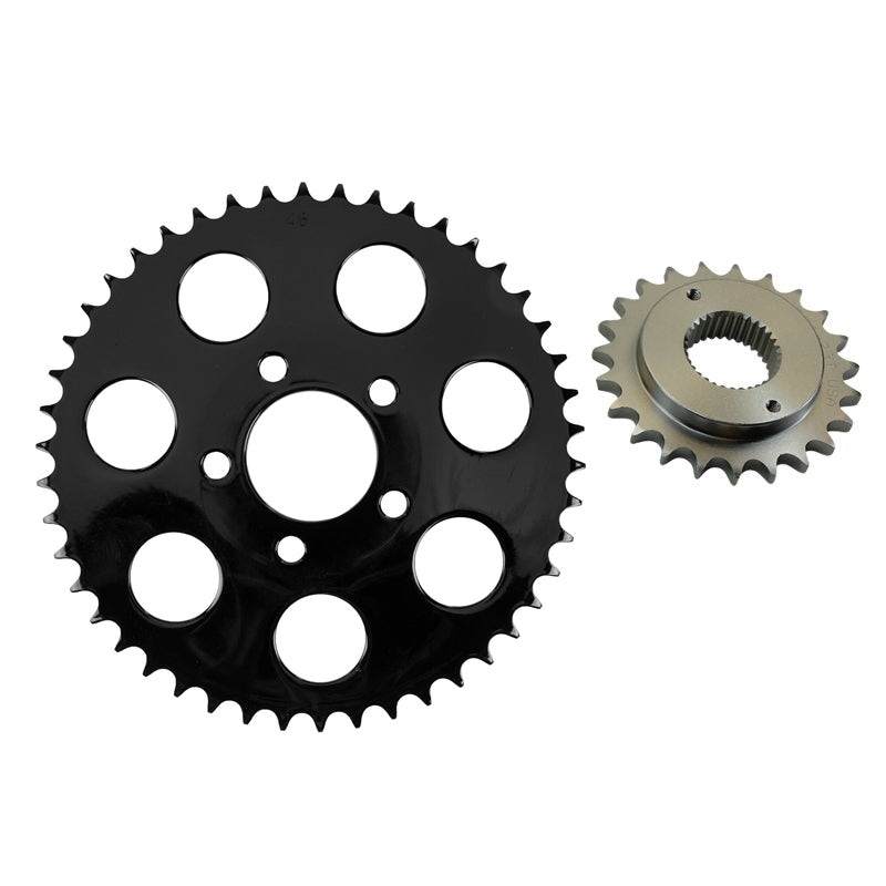 Belt to Chain Conversion kit fits 1995 – 1999 XL Sportster Models (Black Sprocket)