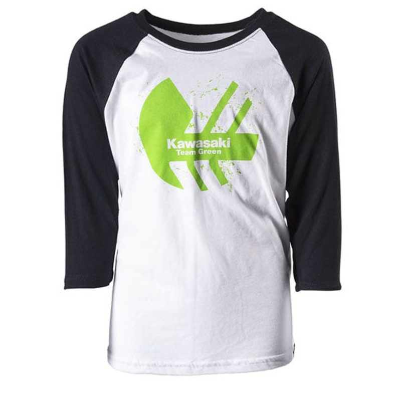 Factory Effex – Kawasaki Cased Baseball T-Shirt (Youth)