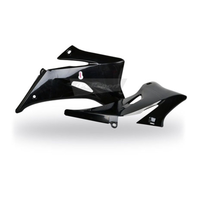 Polisport Radiator Scoops Yamaha YZ250/450F ’06-’09 Black
