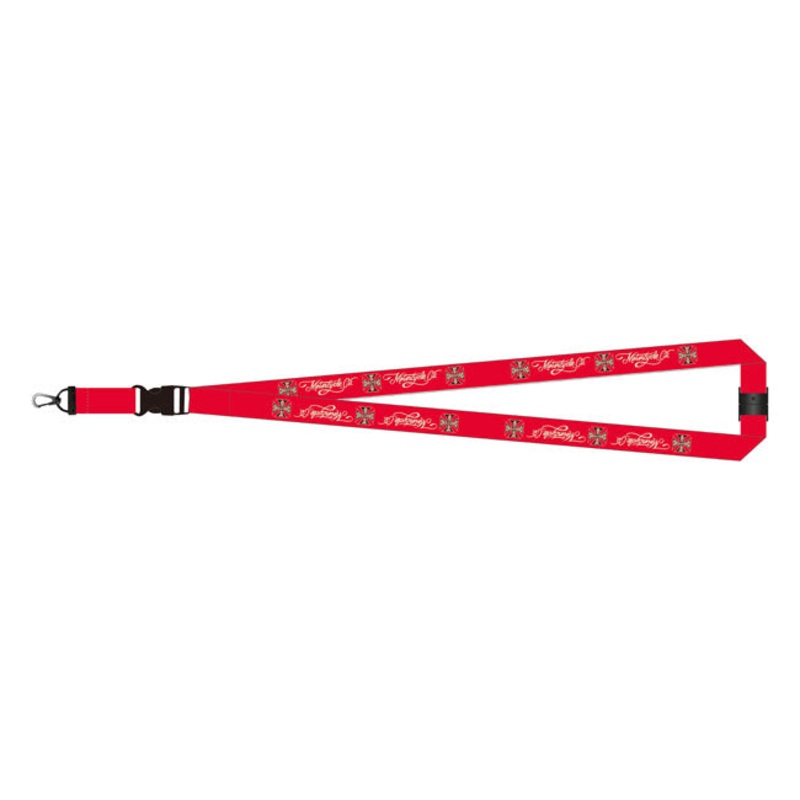 West Coast Choppers Motorcycle Co. Lanyard Red